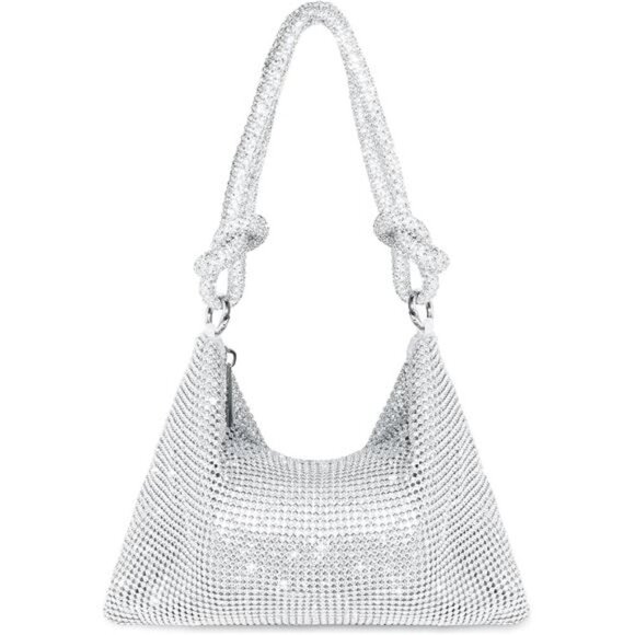 Clutch Purse for Women,Sparkly Rhinestone Evening Bag Wedding & Party - Picture 1 of 8